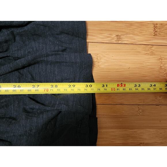 Free People Much Love Embroidered Tunic Top Mini Dress Black Womens Size Medium - Picture 2 of 8